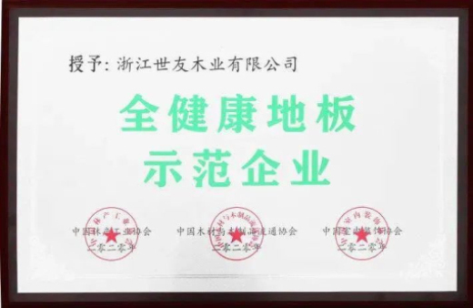 世友地板告訴你，什么叫“全健康地板”！